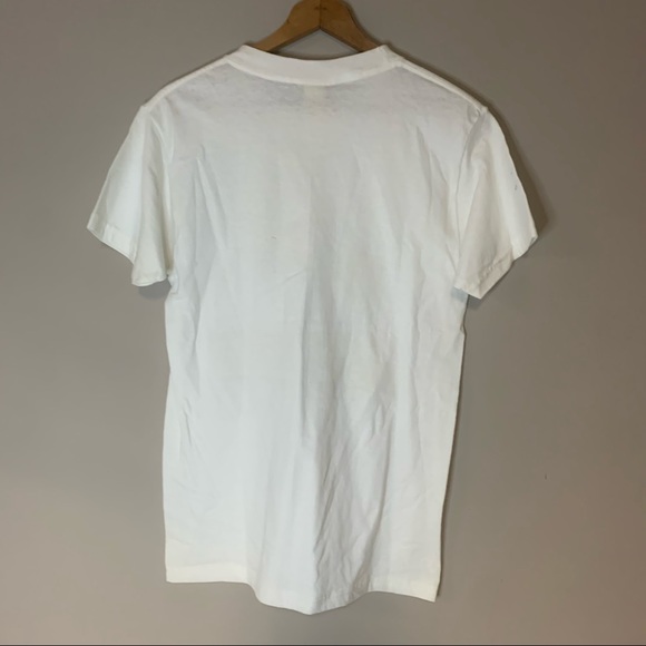 New Vintage Diamond Dust Tropical Palm Tree Beach Ocean Tshirt - Picture 8 of 8